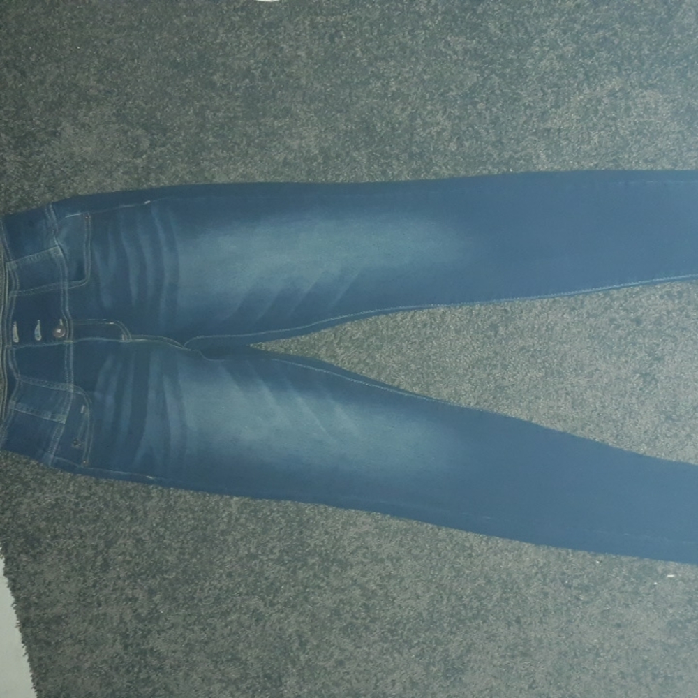 Dark blue faded jeans size 9